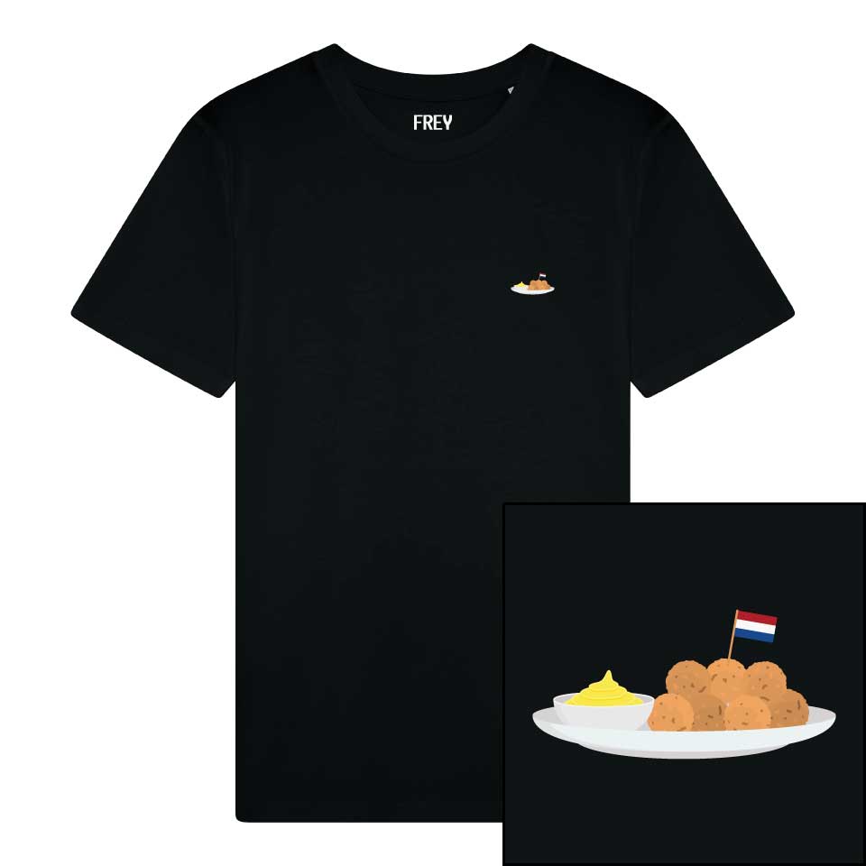 Bitterballen T-shirt | Black
