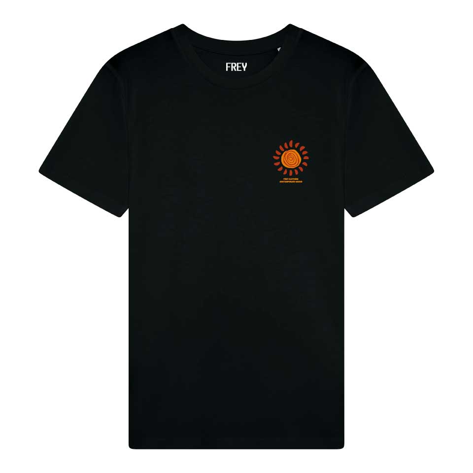 Painted Sun Women's T-shirt | Black