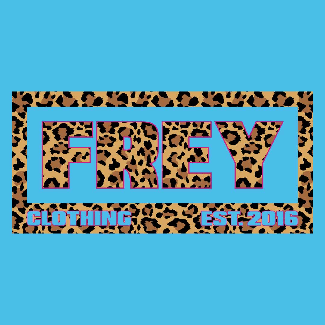 Panter Boxy T-shirt | Aqua