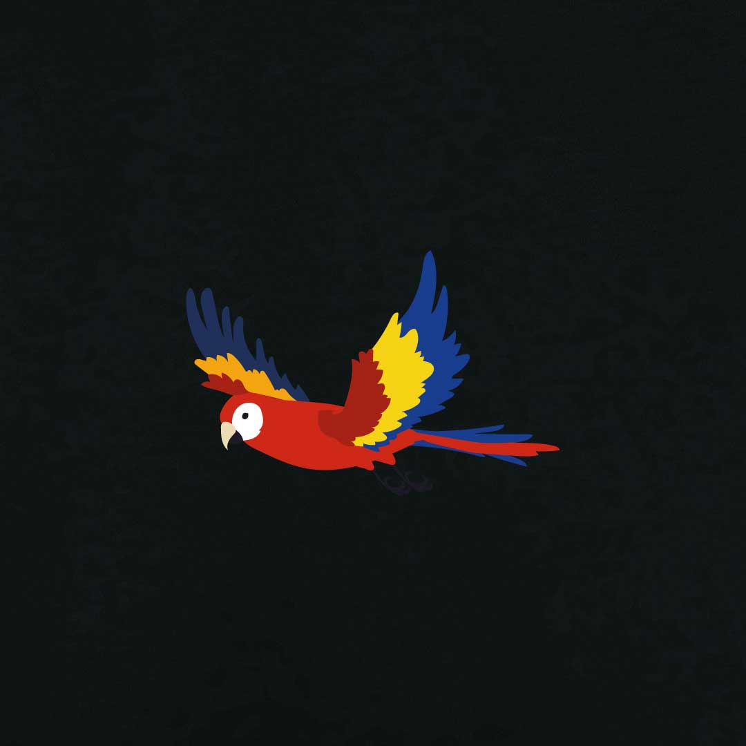 Parrot Women's T-shirt | Black