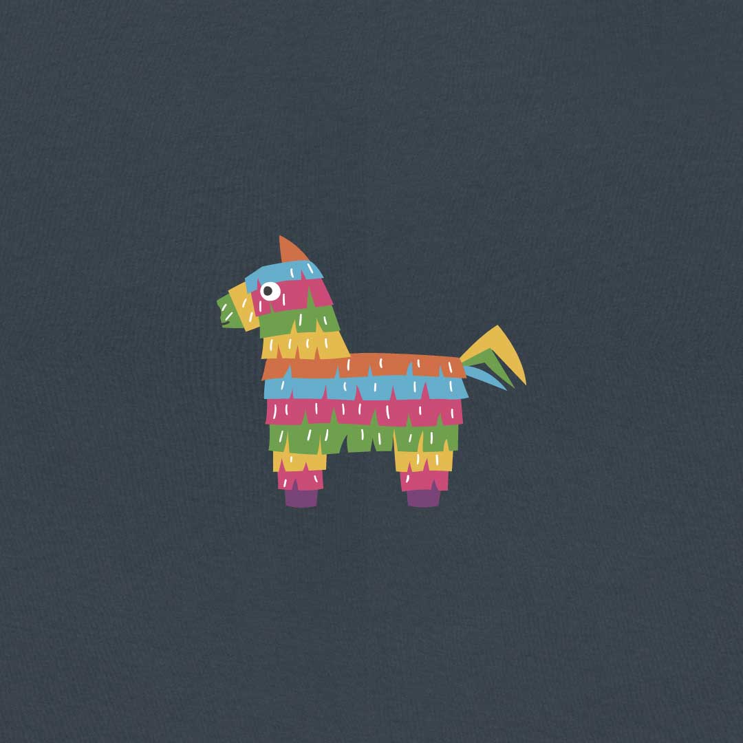 Piñata Oversized Dames T-shirt | India Ink Grey