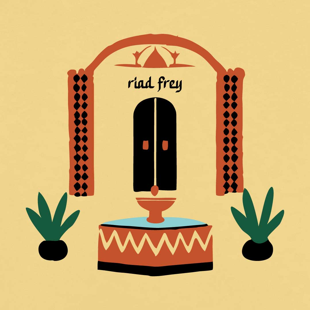 Riad Dames T-shirt | Viva Yellow