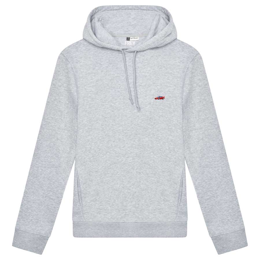 Car Hoodie | Grey Melee