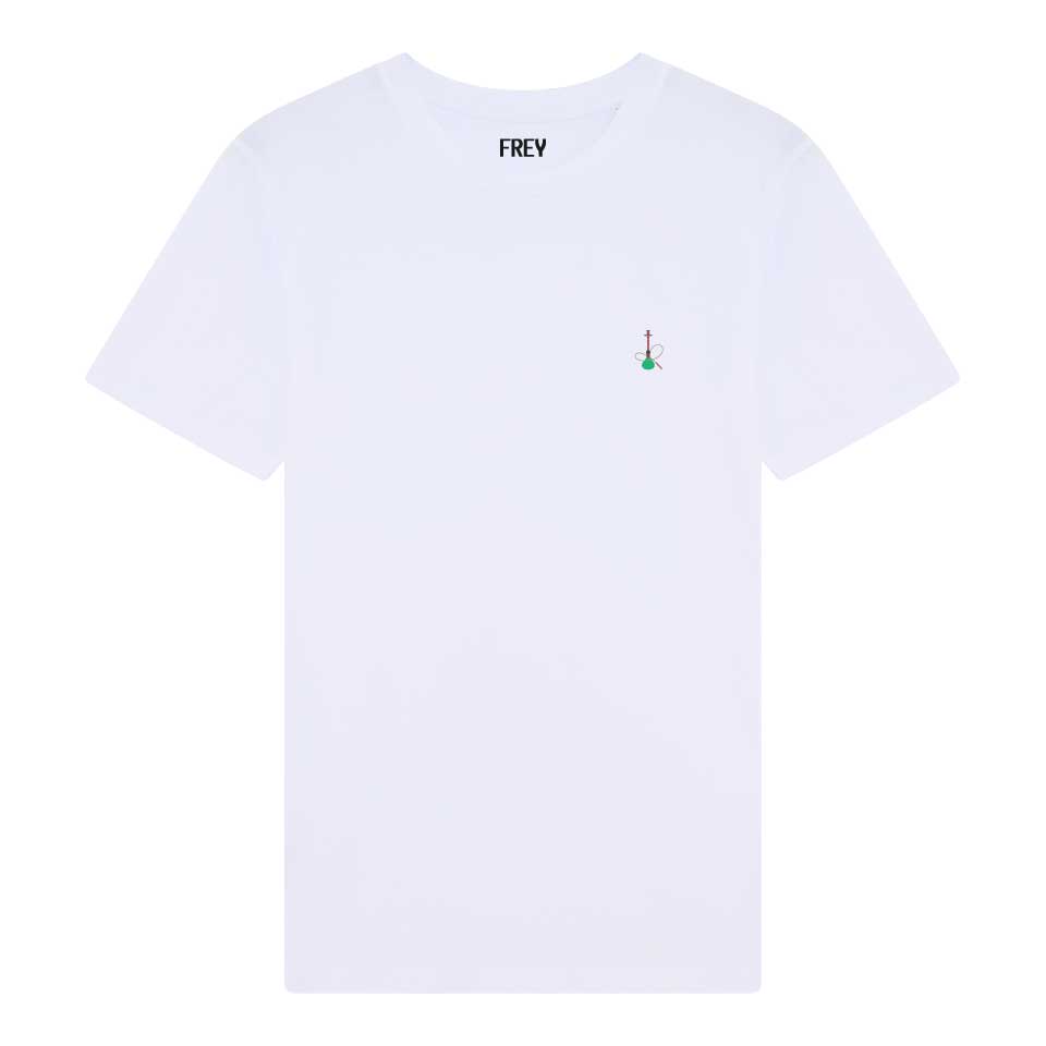 Waterpijp T-shirt | White