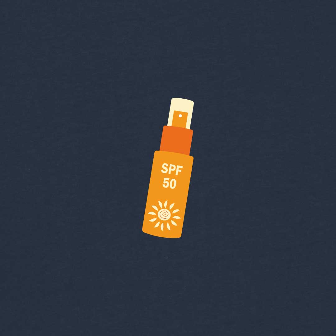 Sunscreen Women's T-shirt | Navy