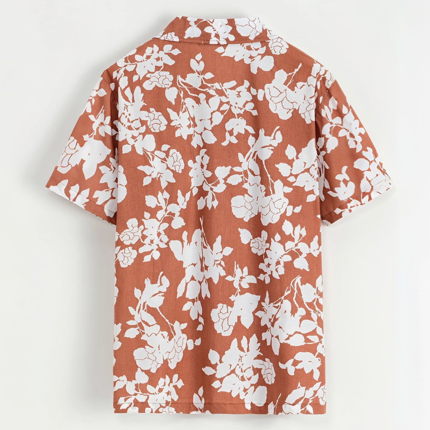 Flower Shirt | Burnt Orange
