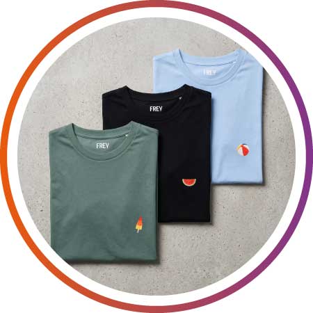 Geborduurde T-shirts