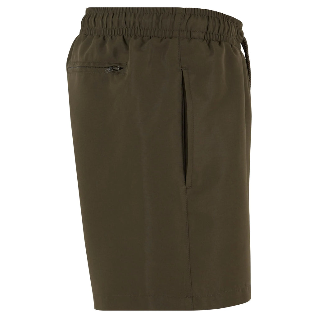 Strandbal Borduursel Zwembroek | Khaki