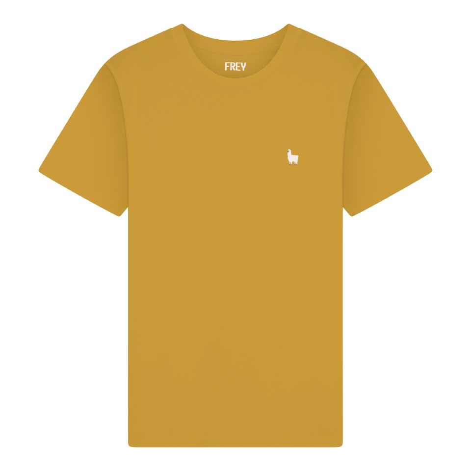 Alpaca Dames T-shirt | Ochre