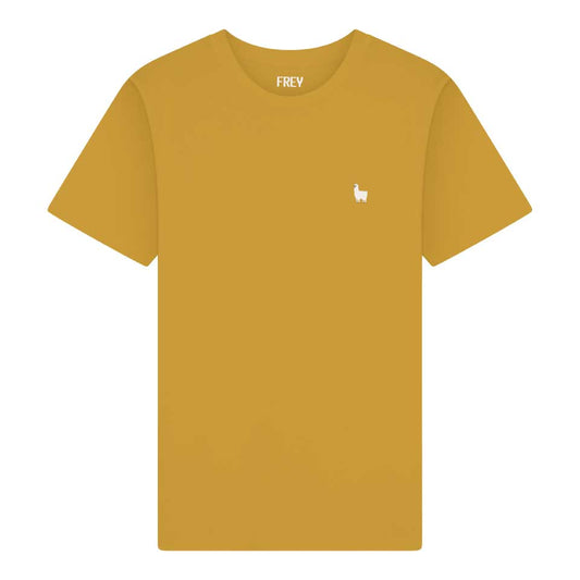 Alpaca Dames T-shirt | Ochre