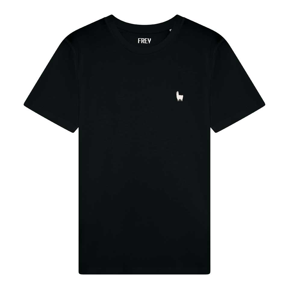 Alpaca Dames T-shirt | Black