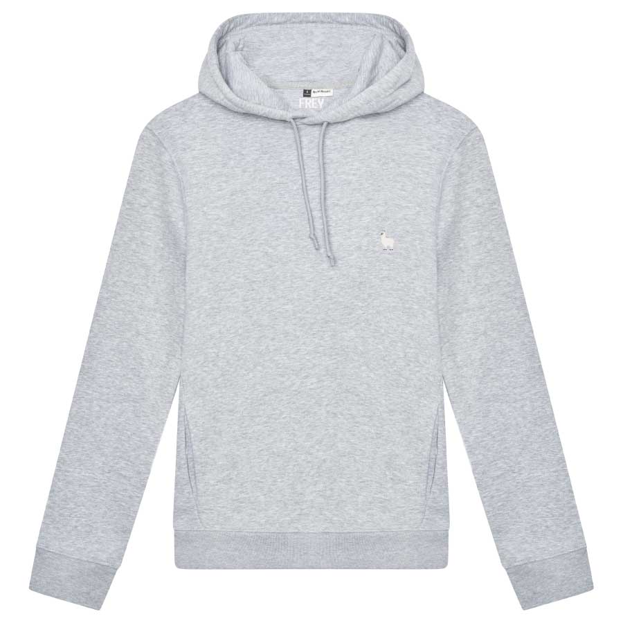 Alpaca Dames Hoodie | Grey Melee