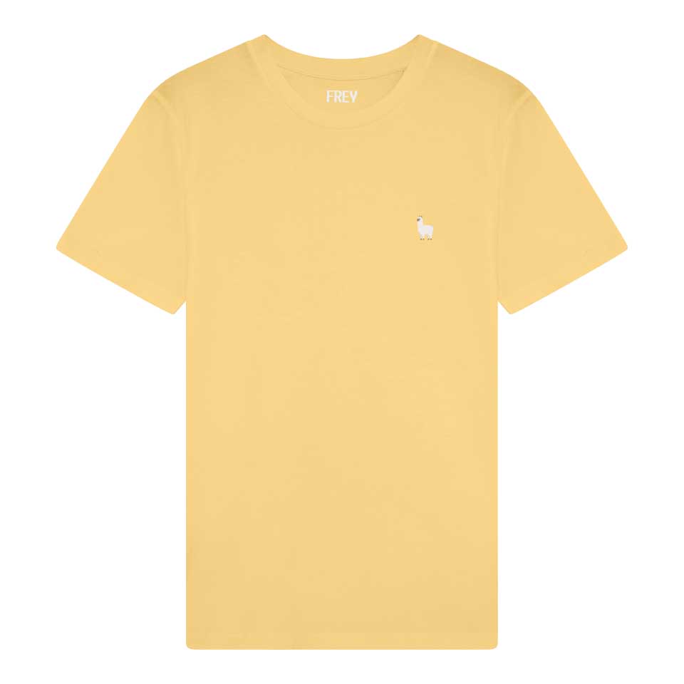 Alpaca Dames T-shirt | Viva Yellow