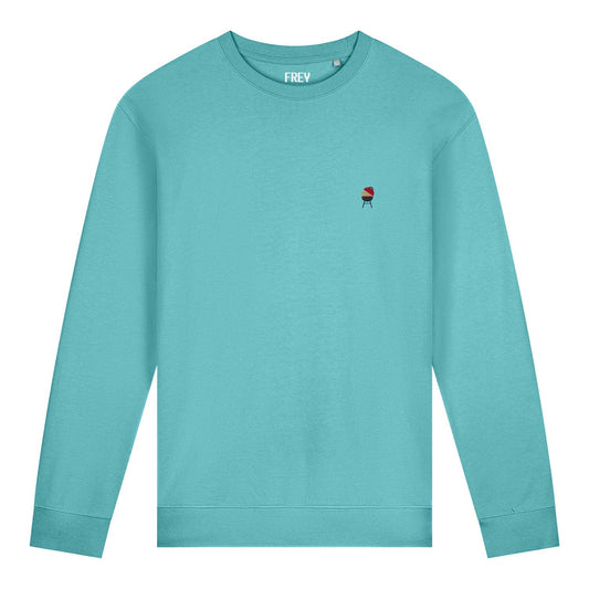 BBQ Sweater | Pool Blue