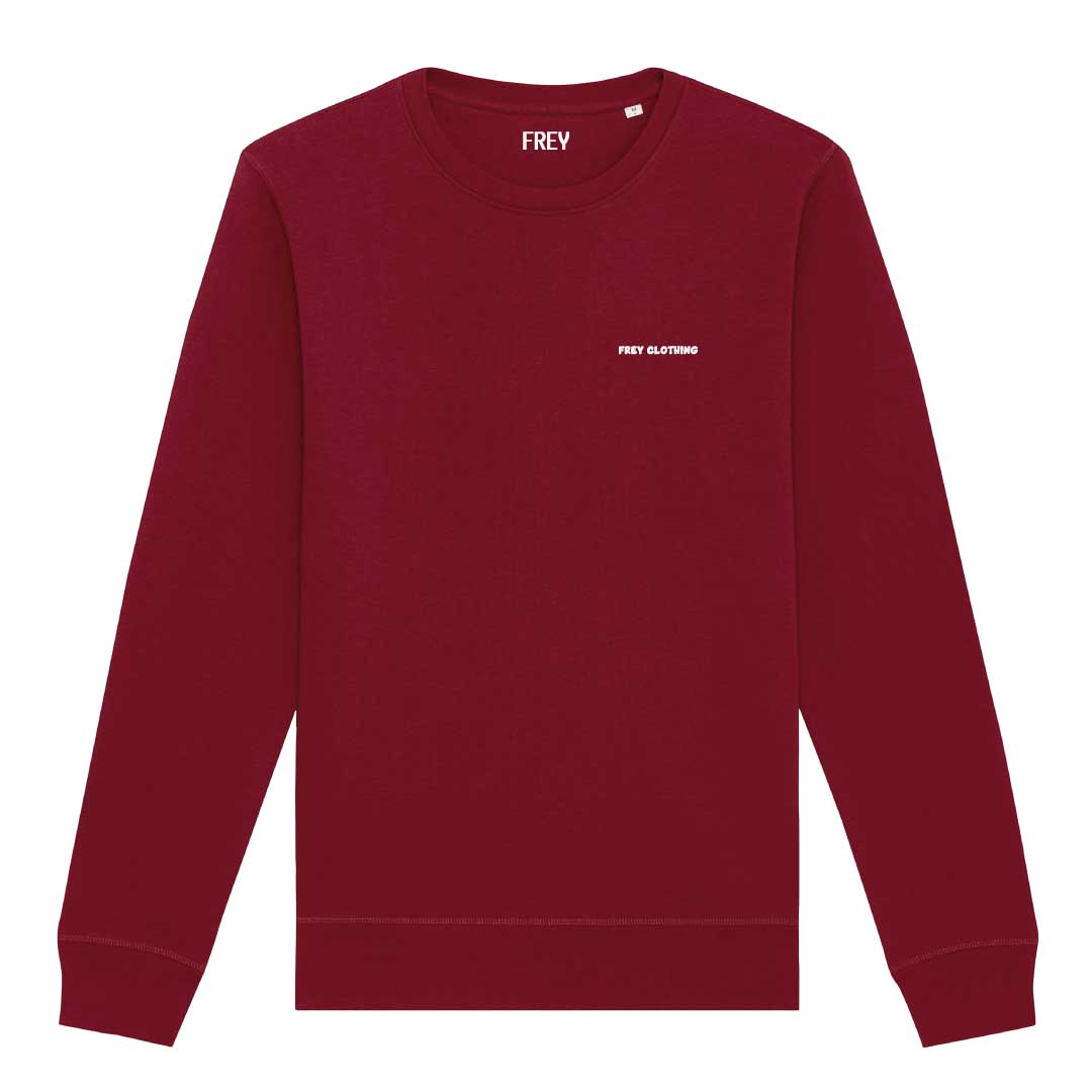 Coffee Club Sweater | Burgundy