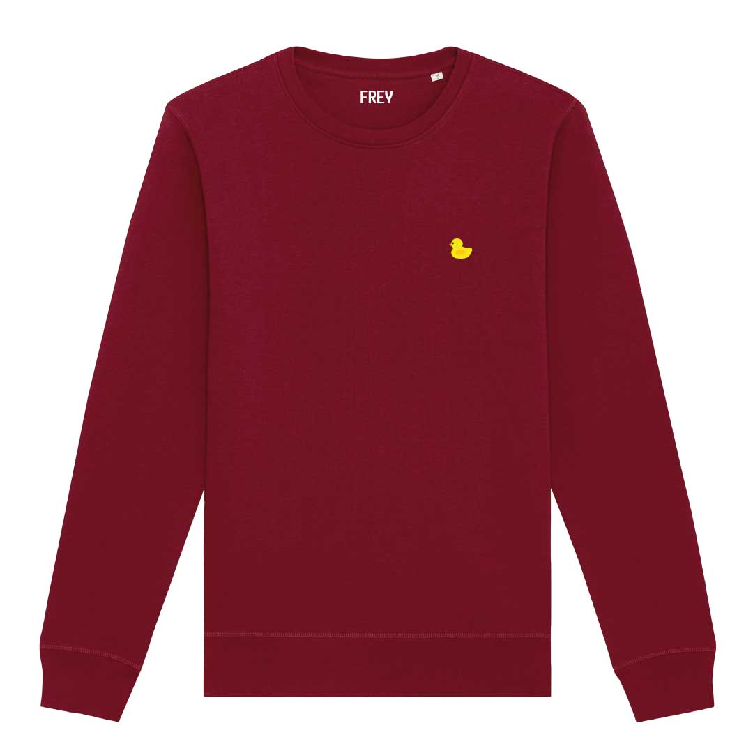 Bad Duck Women's Sweater | Burgundy