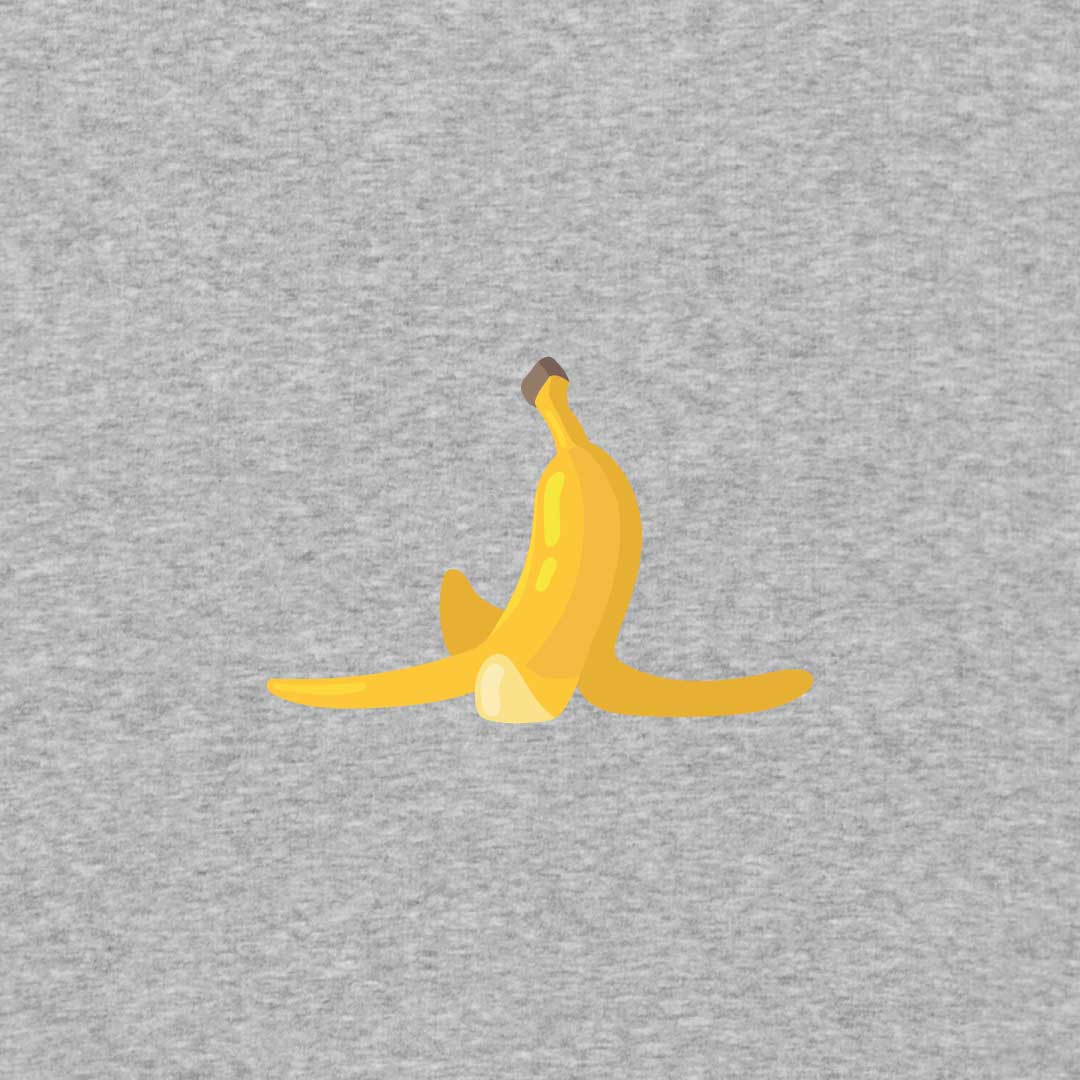 Banana Peel Hoodie | Gray Melee