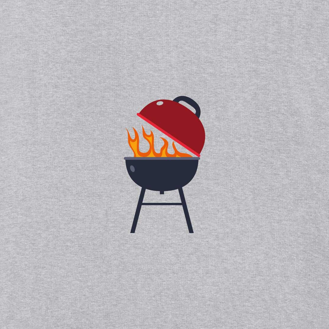 BBQ Sweater | Grey Melee