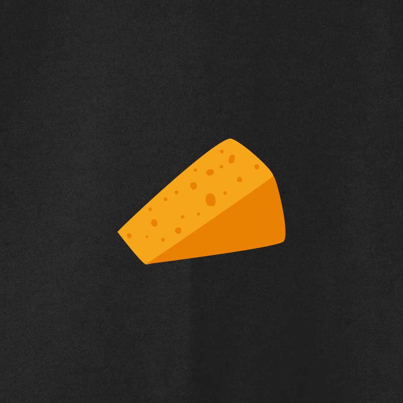 Cheese Dames Hoodie | Black