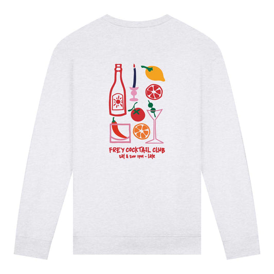 Cocktail Club Dames Sweater | Grey Melee