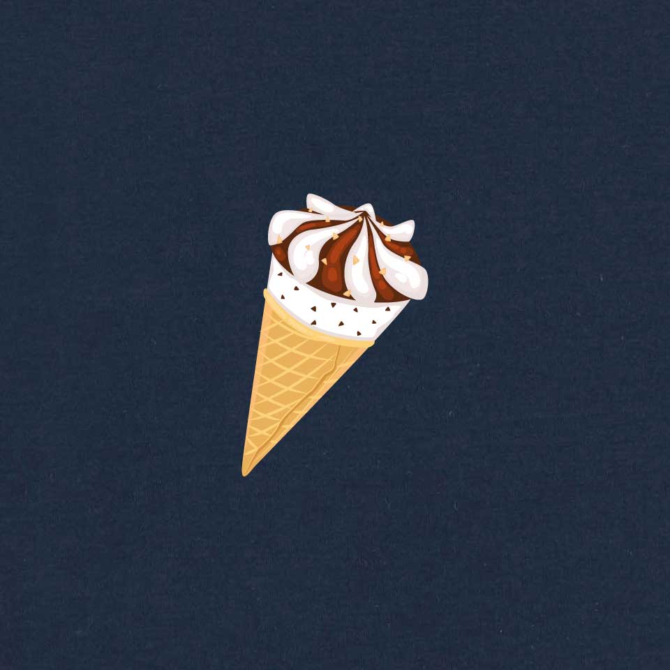 Ice Cream Dames T-shirts 3-Pack