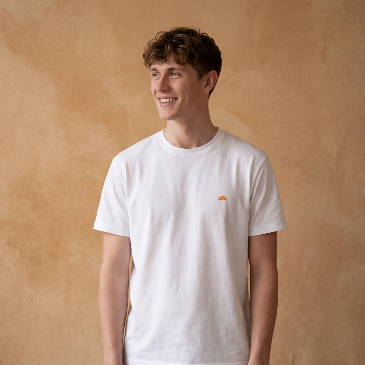 Croissant T-shirt | White