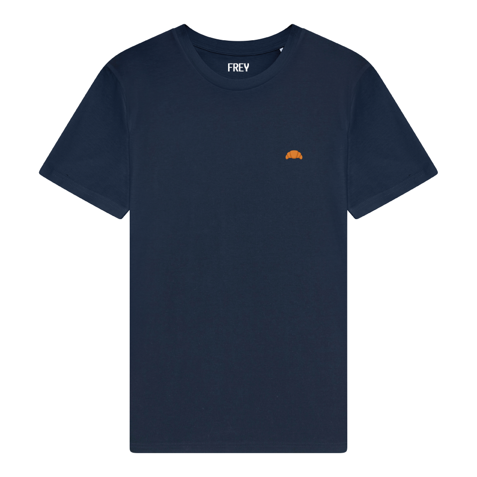 Croissant T-shirt | Navy