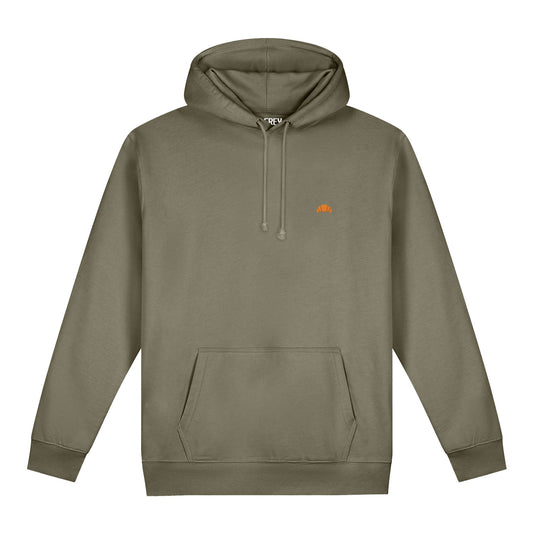 Croissant Hoodie | Khaki