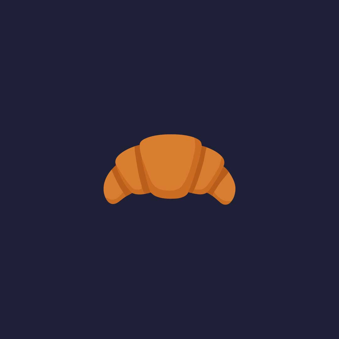 Croissant Sweater | Navy