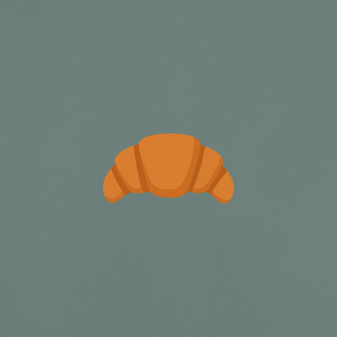 Croissant T-shirt | Green Bay