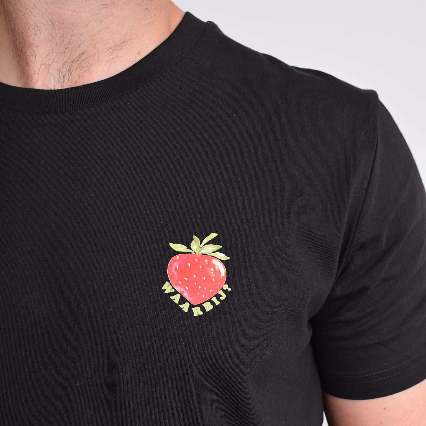 Whereby Strawberry T-shirt | Black