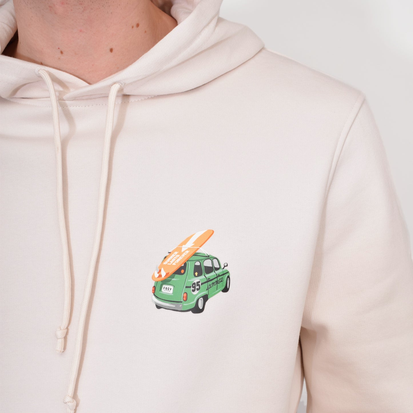 Surf Auto Hoodie | Off White