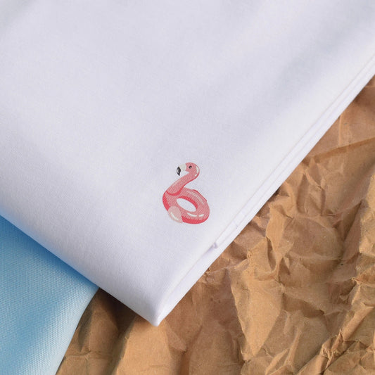 Inflatable Flamingo T-shirt | White