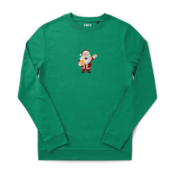Drunk Santa Sweater | Kelly Green