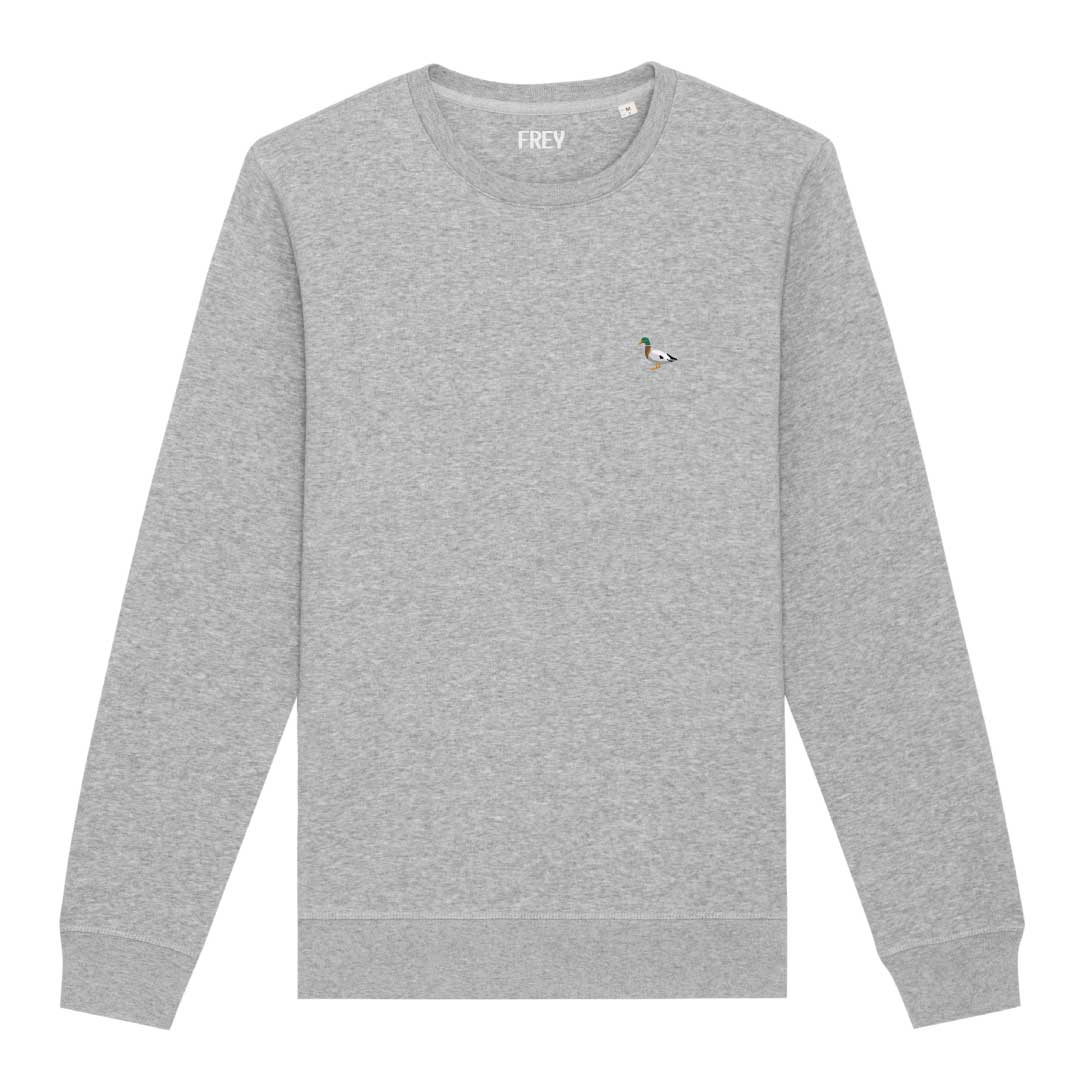 Duck Dames Sweater | Grey Melee