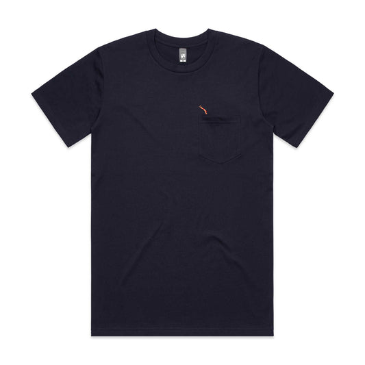 Dive Chest Pocket T-shirt | Navy