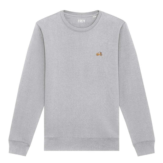 Fiets Krat Bier Sweater | Grey Melee