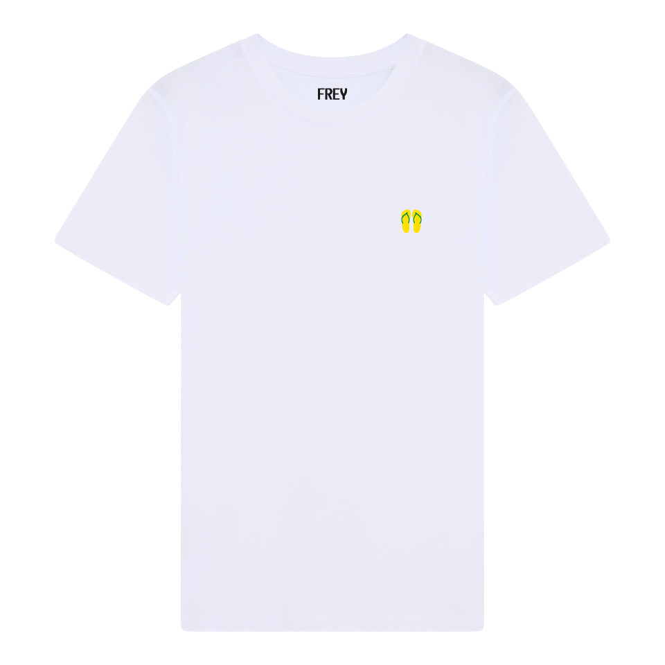 Flip Flops T-shirt | White