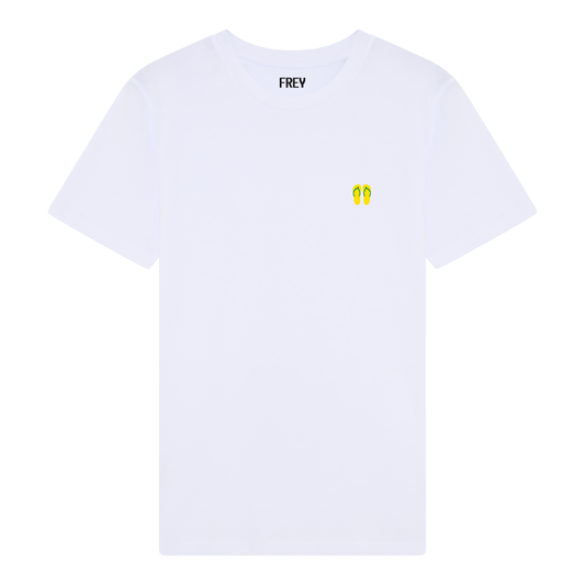 Flip Flops T-shirt | White