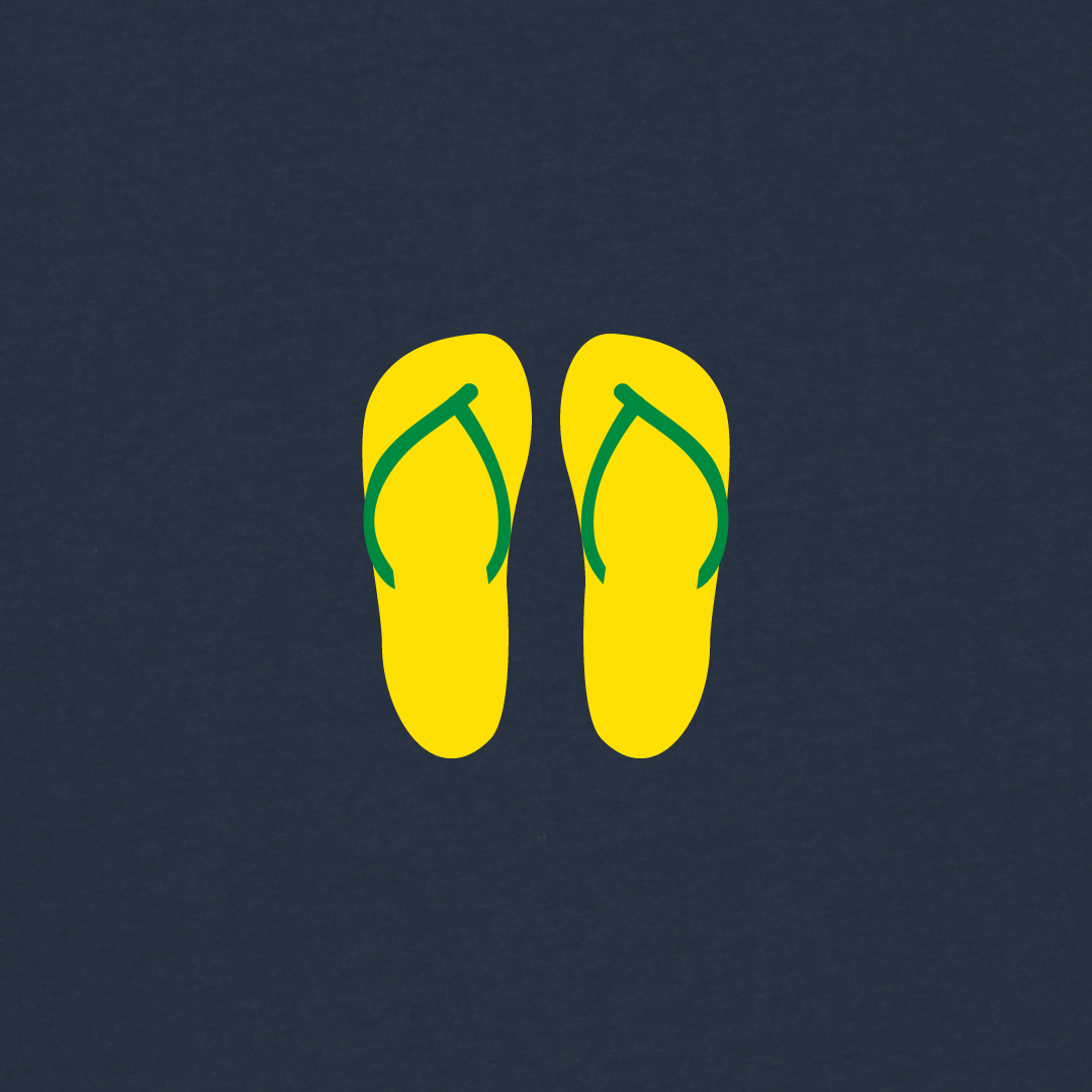 Flip Flops T-shirt | Navy