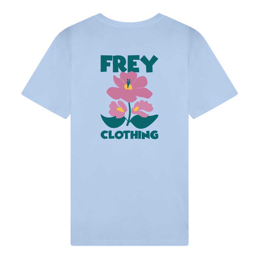 Flower Dames T-shirt | Blue Soul