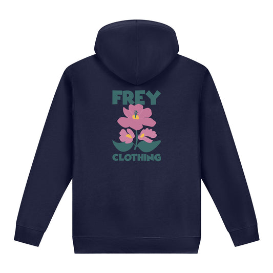 Flower Hoodie | Navy