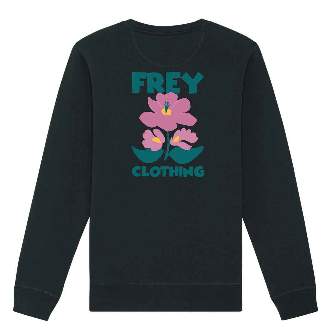 Flower Women's Sweater | Black