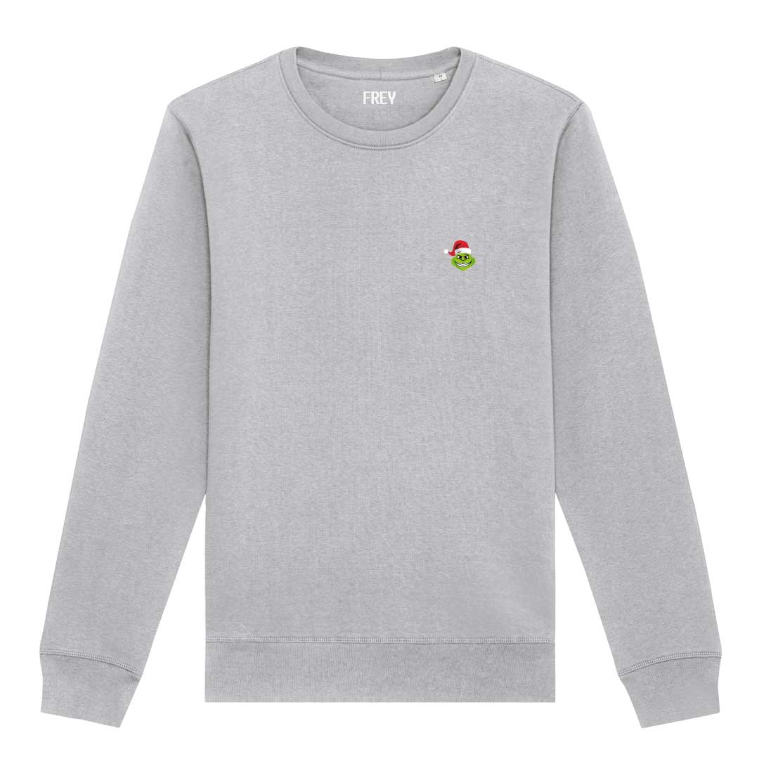 Grinch Dames Sweater | Grey Melee