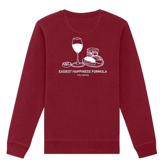 Hapiness Formula Dames Sweater | Burgundy