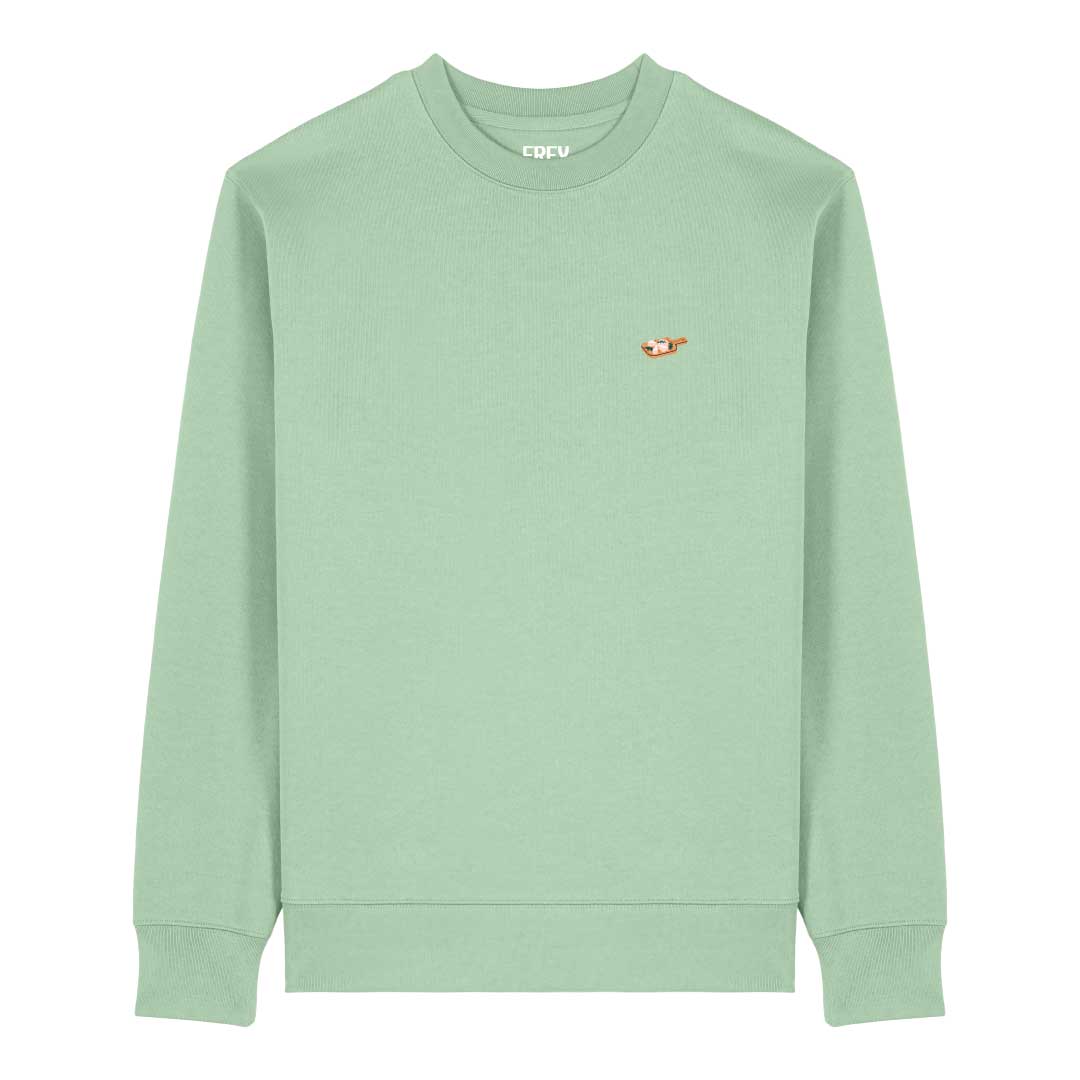 Kaasplankje Premium Dames Sweater | Mint Green