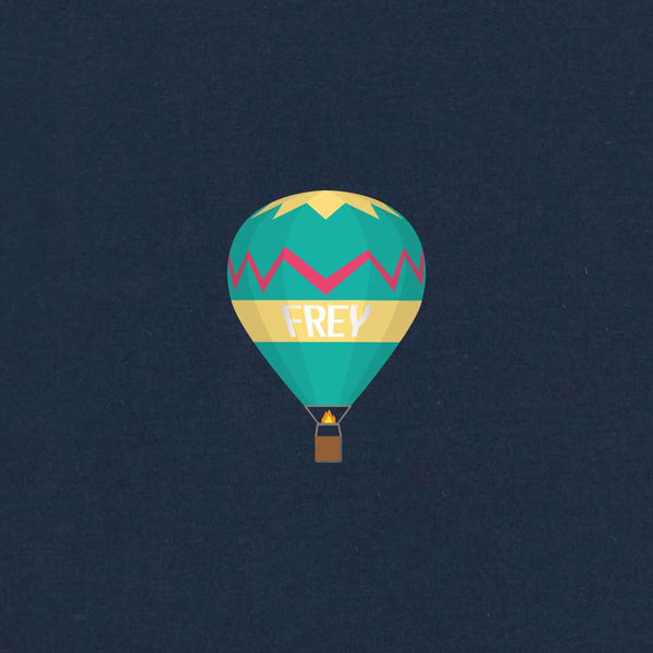 Luchtballon Dames T-shirt | Navy