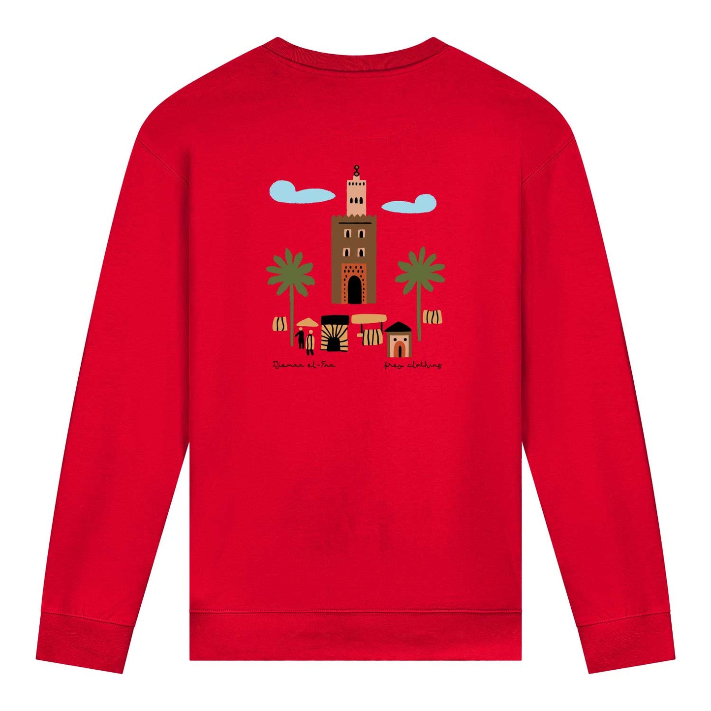 Marrakesh Dames Sweater | Red