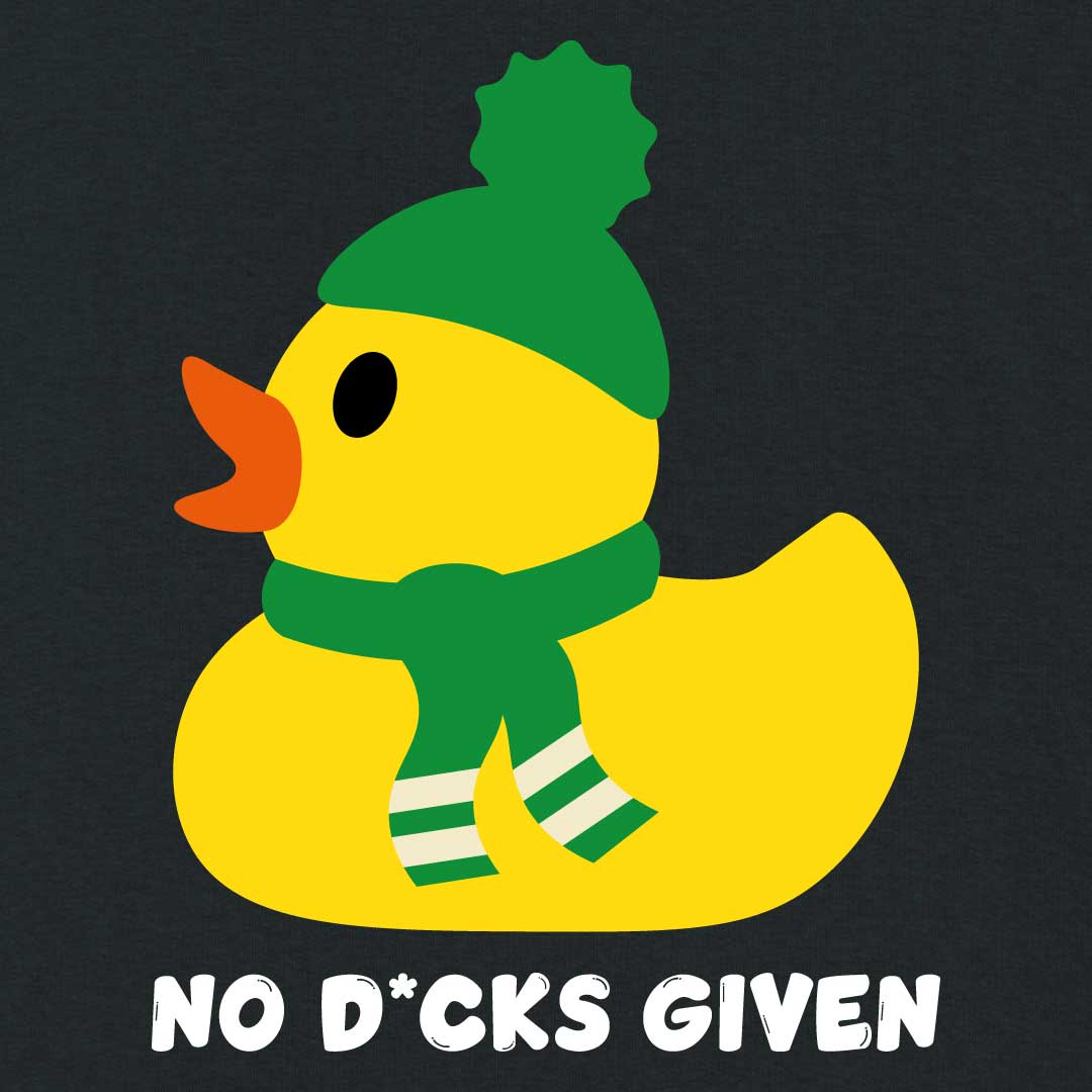 No D*cks Given Women's Sweater | Black