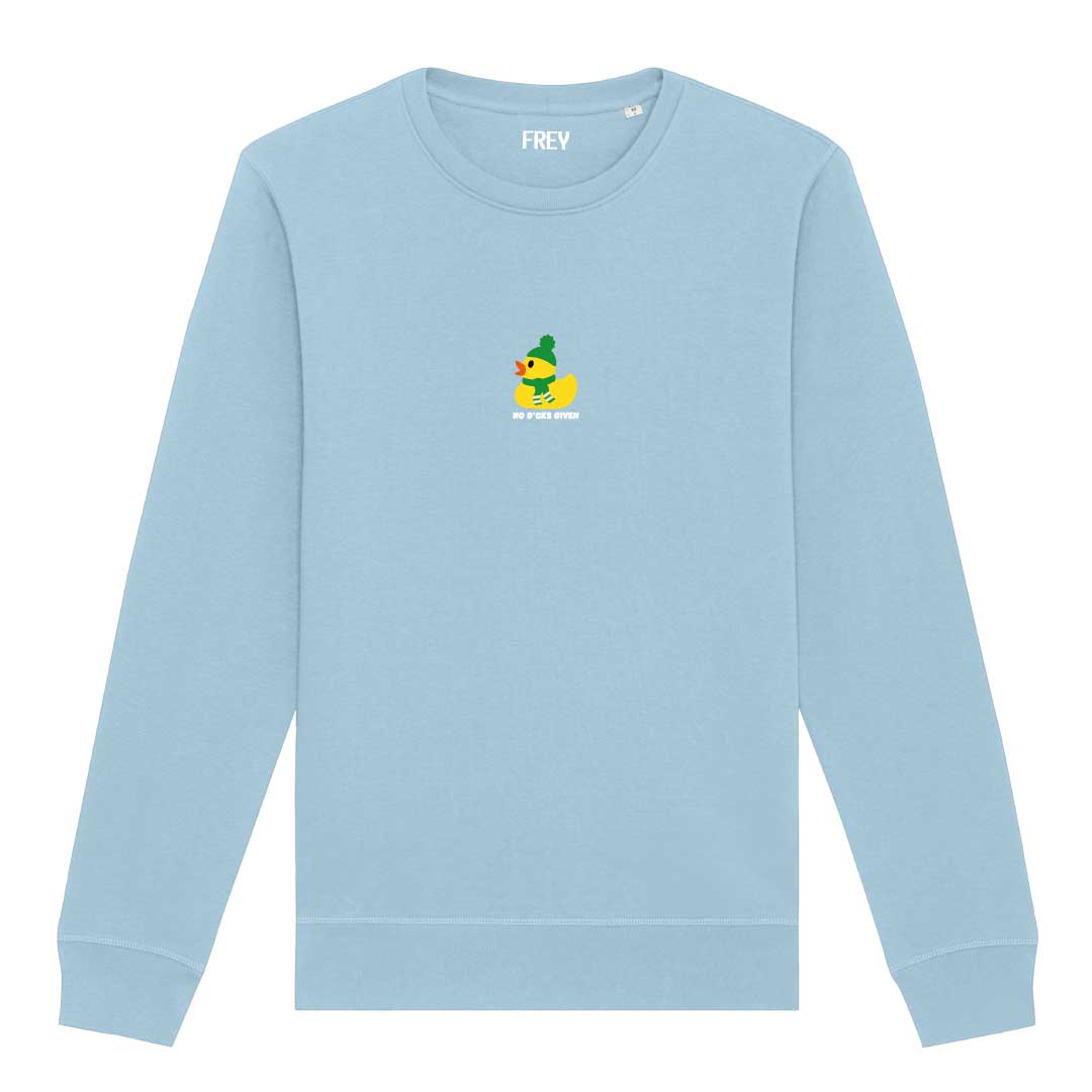 No D*cks Given Dames Sweater | Sky Blue